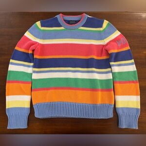 Polo by Ralph Lauren Multicolor Striped Kids Sweater